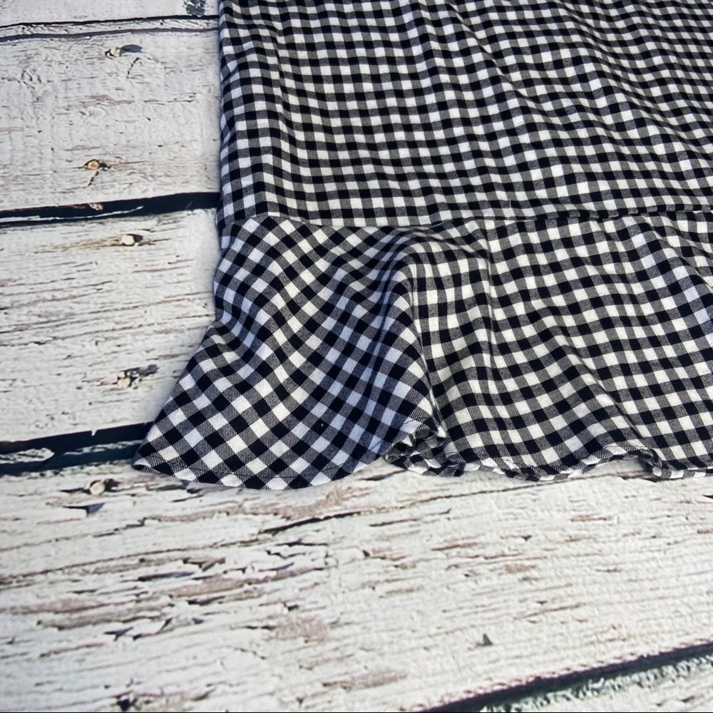 NWT J. Crew Black & White Gingham Dress Size S - Picture 6 of 10